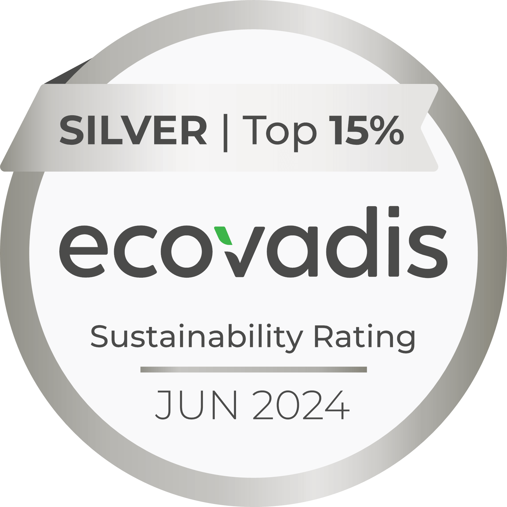 EcoVadis Silver 2024